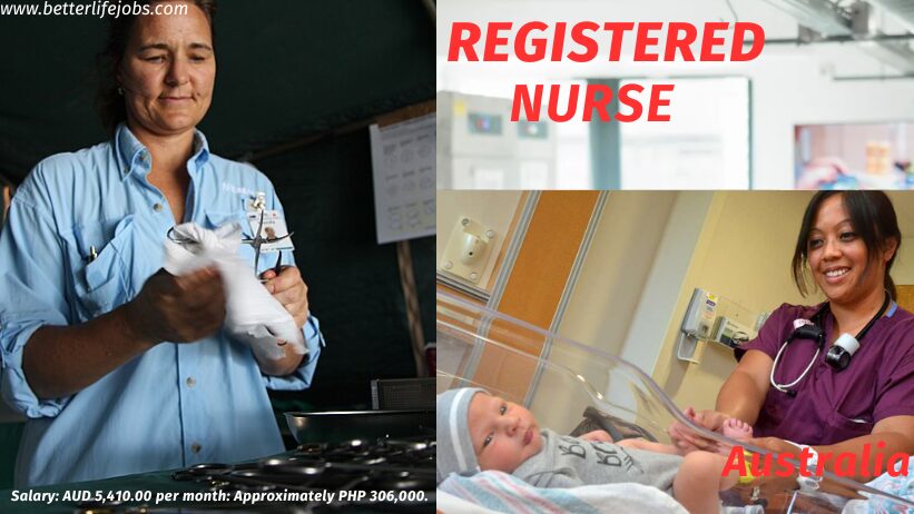 Registered Nurse Job Australia 2025