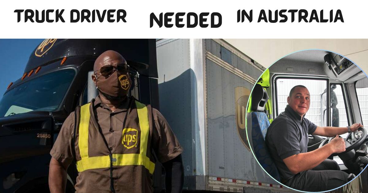 Truck Drivers Job Available in Australia 2025